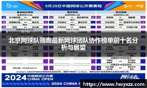 北京网球队领跑最新网球团队协作榜单前十名分析与展望
