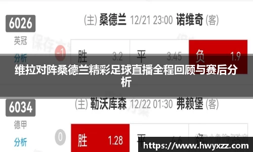 维拉对阵桑德兰精彩足球直播全程回顾与赛后分析