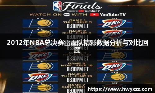 2012年NBA总决赛雷霆队精彩数据分析与对比回顾